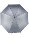 Parapluie automatique grand golf  en rPET Curtis Matières : plastique Couleurs : gris cadeau entreprise pas cher