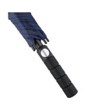 Parapluie automatique grand golf  en rPET Curtis Matières : plastique Couleurs : gris personnalisation sur mesure