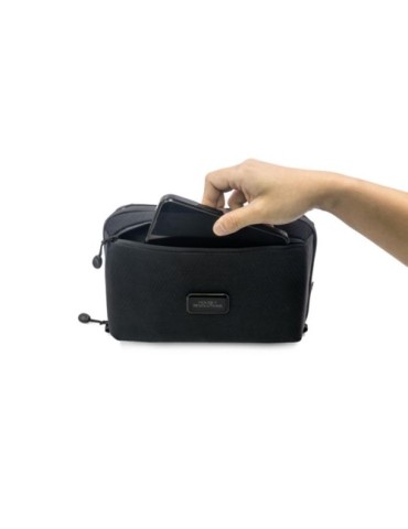 Sac publicitaire multifonctionnel Brandcharger Matières : polyester Couleurs : noir impression haute définition