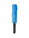 Parapluie pliable publicitaire en rPET Cynthia Matières : plastique Couleurs : rouge marquage couleur éclatante