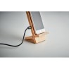 Chargeur sans fil personnalisé WHIPPY PLUS - Support et chargeur 10W Matières : PVC Couleurs : bois livraison express 24h 48h