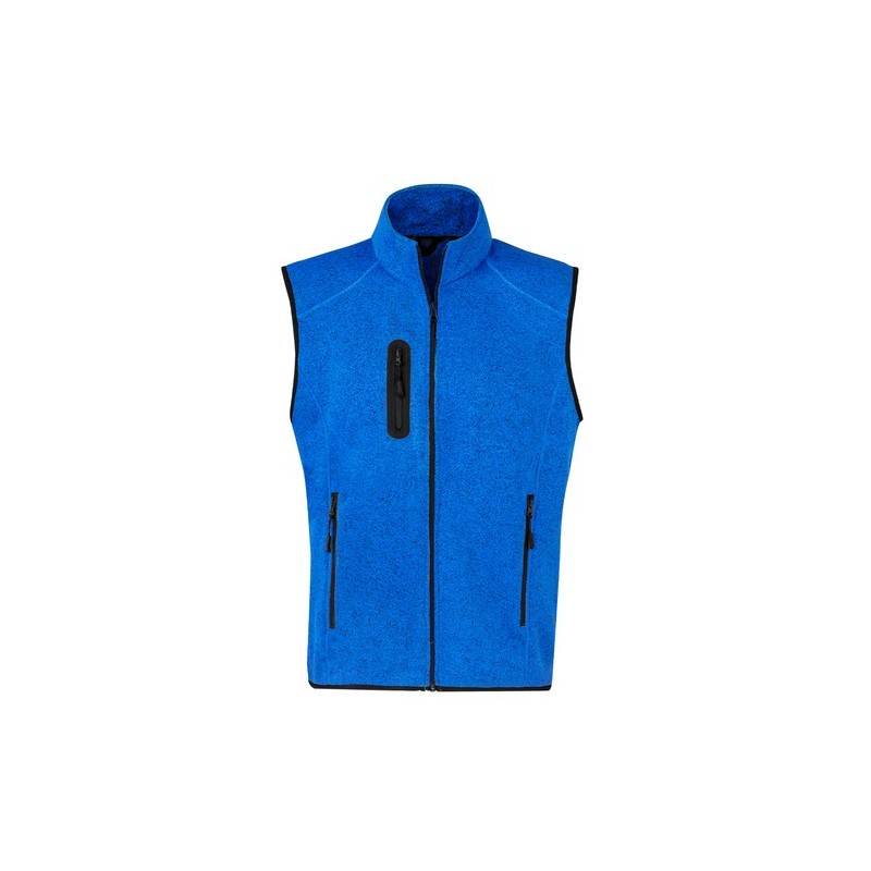Gilet Personnalisé Bicolore Confortable et Stylé Anderson pas cher Matières : polaire Taille textile : XS Couleurs : bleu marine