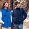 Gilet Personnalisé Bicolore Confortable et Stylé Anderson pas cher Matières : polaire Taille textile : XS Couleurs : bleu marine