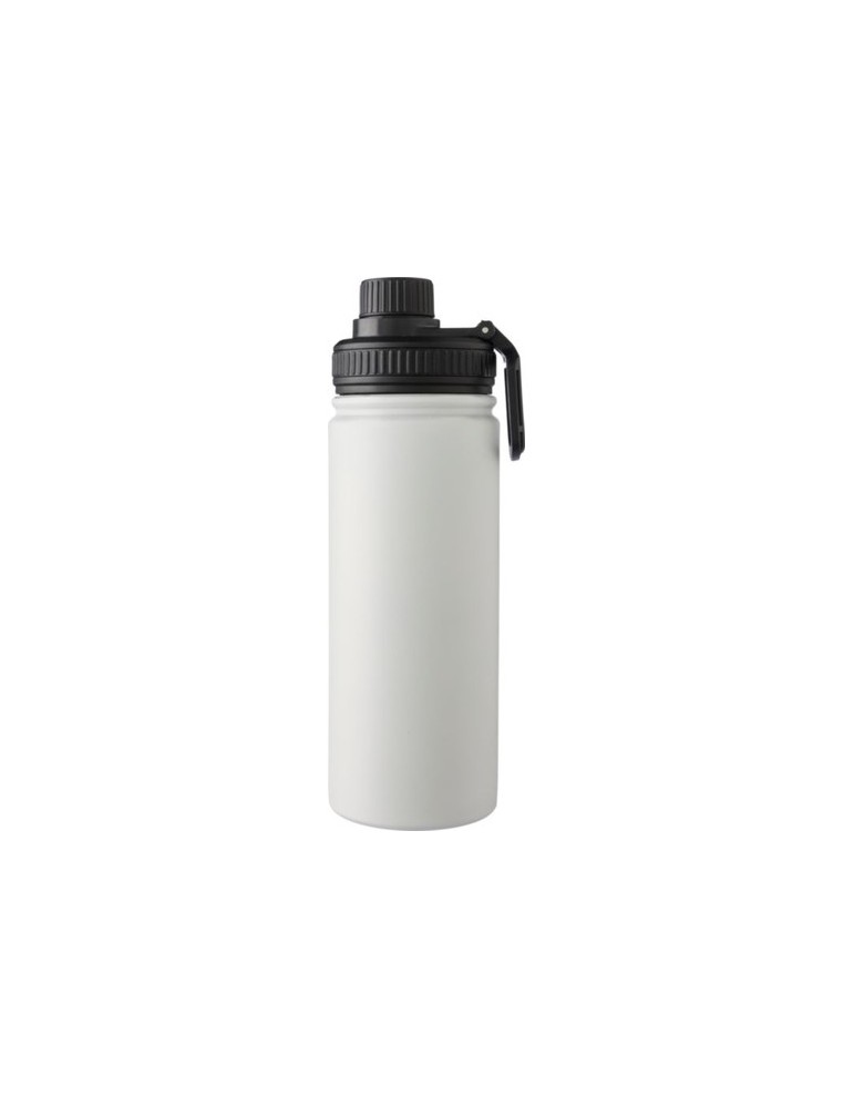 Gourde isotherme personnalisée en acier inoxydable de 500 ml - Chad Matières : acier inoxydable Couleurs : blanc personnalisatio
