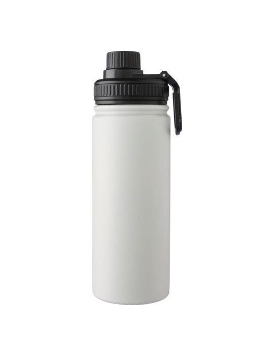 Gourde isotherme personnalisée en acier inoxydable de 500 ml - Chad Matières : acier inoxydable Couleurs : blanc personnalisatio