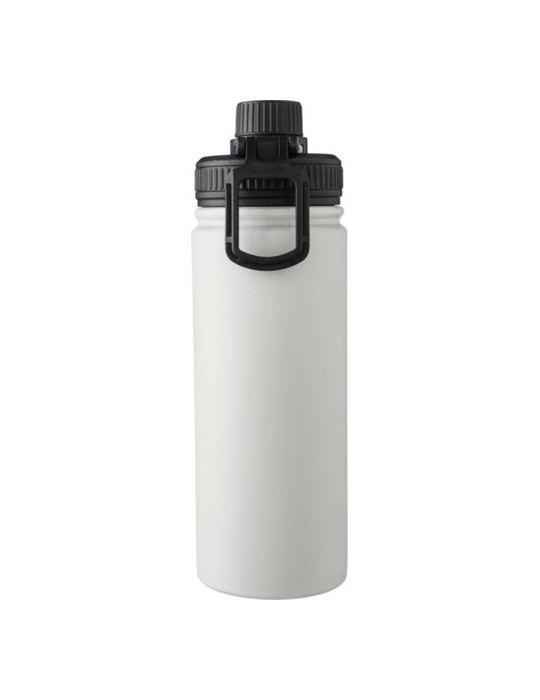 Gourde isotherme personnalisée en acier inoxydable de 500 ml - Chad Matières : acier inoxydable Couleurs : blanc objet publicita