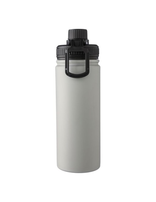 Gourde isotherme personnalisée en acier inoxydable de 500 ml - Chad Matières : acier inoxydable Couleurs : blanc objet publicita