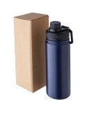 Gourde isotherme personnalisée en acier inoxydable de 500 ml - Chad Matières : acier inoxydable Couleurs : blanc cadeau entrepri
