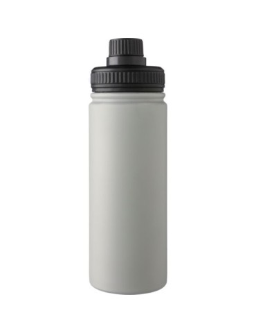 Gourde isotherme personnalisée en acier inoxydable de 500 ml - Chad Matières : acier inoxydable Couleurs : blanc 2