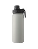Gourde isotherme personnalisée en acier inoxydable de 500 ml - Chad Matières : acier inoxydable Couleurs : gris marquage laser u