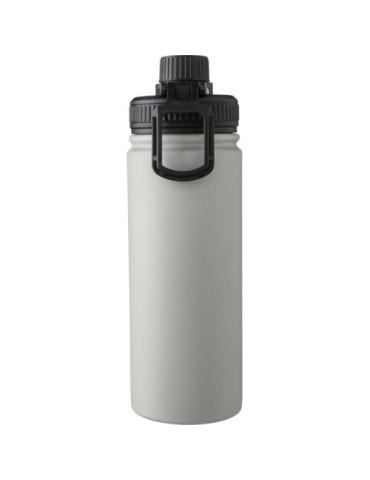 Gourde isotherme personnalisée en acier inoxydable de 500 ml - Chad Matières : acier inoxydable Couleurs : gris cadeau client or