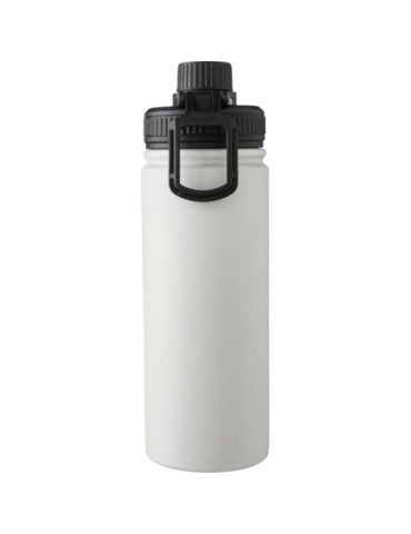 Gourde isotherme personnalisée en acier inoxydable de 500 ml - Chad Matières : acier inoxydable Couleurs : vert personnalisation