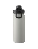 Gourde isotherme personnalisée en acier inoxydable de 500 ml - Chad Matières : acier inoxydable Couleurs : vert impression logo 