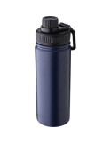 Gourde isotherme personnalisée en acier inoxydable de 500 ml - Chad Matières : acier inoxydable Couleurs : bleu livraison expres