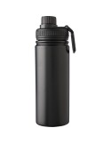 Gourde isotherme personnalisée en acier inoxydable de 500 ml - Chad Matières : acier inoxydable Couleurs : noir personnalisable 