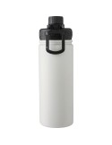 Gourde isotherme personnalisée en acier inoxydable de 500 ml - Chad Matières : acier inoxydable Couleurs : noir objet promotionn