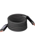 Câble publicitaire de charge et de transfert en nylon 60 W Janet Matières : nylon Couleurs : noir accessoire événementiel unique