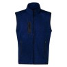 Gilet Personnalisé Bicolore Confortable et Stylé Anderson pas cher Matières : polaire Taille textile : L Couleurs : gris clair g