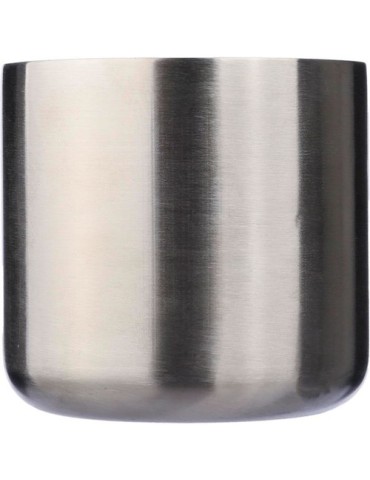 Mug isotherme personnalisé en acier inoxydable recyclé - Dwight Matières : bois Couleurs : blanc impression haute définition