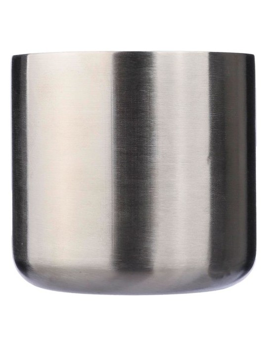 Mug isotherme personnalisé en acier inoxydable recyclé - Dwight Matières : bois Couleurs : blanc impression haute définition