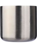 Mug isotherme personnalisé en acier inoxydable recyclé - Dwight Matières : bois Couleurs : blanc impression haute définition