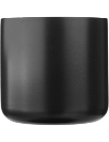 Mug isotherme personnalisé en acier inoxydable recyclé - Dwight Matières : bois Couleurs : noir impression logo haute qualité