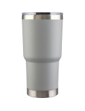Mug isotherme personnalisé en acier inoxydable recyclé Arnold Matières : acier inoxydable Couleurs : gris goodies publicitaire é