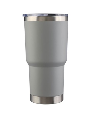Mug isotherme personnalisé en acier inoxydable recyclé Arnold Matières : acier inoxydable Couleurs : blanc personnalisable avec 