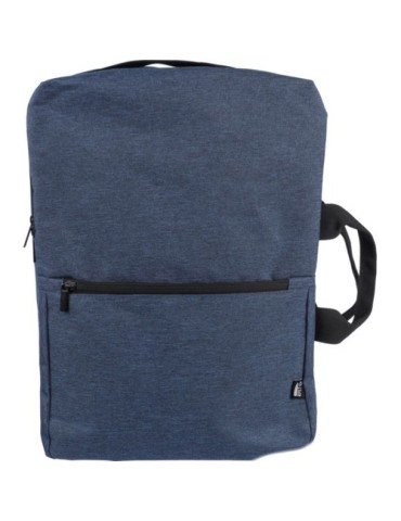 Sac à dos personnalisé porte-ordinateur 15'' en polyester rPET 300D Mallory Matières : polyester Couleurs : bleu