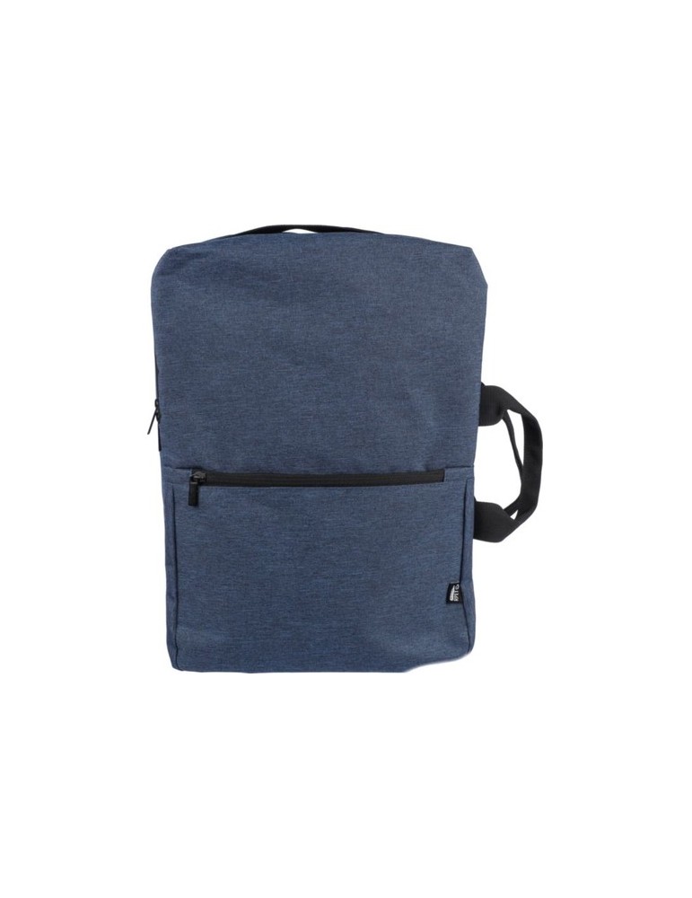 Sac à dos personnalisé porte-ordinateur 15'' en polyester rPET 300D Mallory Matières : polyester Couleurs : bleu