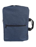 Sac à dos personnalisé porte-ordinateur 15'' en polyester rPET 300D Mallory Matières : polyester Couleurs : bleu