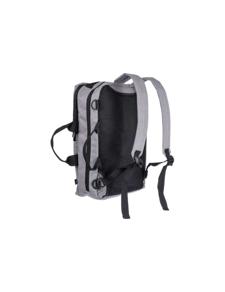 Sac à dos personnalisé porte-ordinateur 15'' en polyester rPET 300D Mallory Matières : polyester Couleurs : bleu cadeau collabor