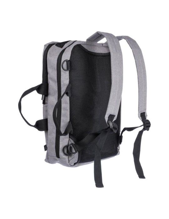 Sac à dos personnalisé porte-ordinateur 15'' en polyester rPET 300D Mallory Matières : polyester Couleurs : bleu cadeau collabor