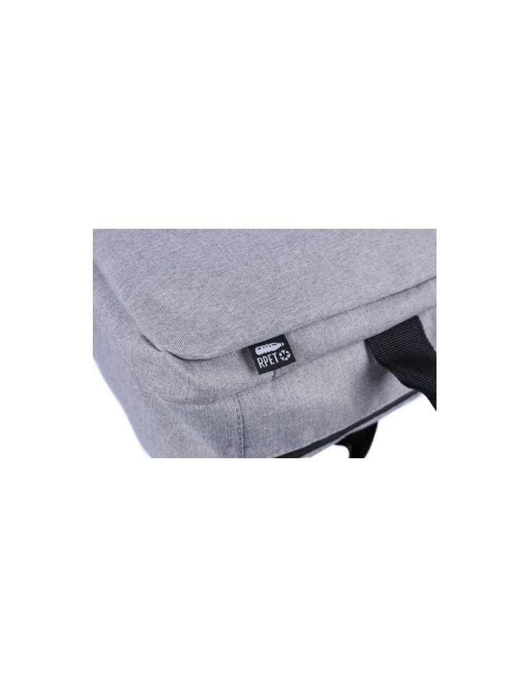 Sac à dos personnalisé porte-ordinateur 15'' en polyester rPET 300D Mallory Matières : polyester Couleurs : bleu cadeau client o