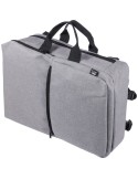 Sac à dos personnalisé porte-ordinateur 15'' en polyester rPET 300D Mallory Matières : polyester Couleurs : bleu cadeau affaires