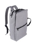 Sac à dos personnalisé porte-ordinateur 15'' en polyester rPET 300D Mallory Matières : polyester Couleurs : bleu impression logo