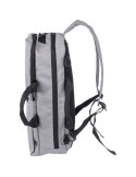 Sac à dos personnalisé porte-ordinateur 15'' en polyester rPET 300D Mallory Matières : polyester Couleurs : noir marquage laser 