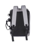 Sac à dos personnalisé porte-ordinateur 15'' en polyester rPET 300D Mallory Matières : polyester Couleurs : noir objet promotion