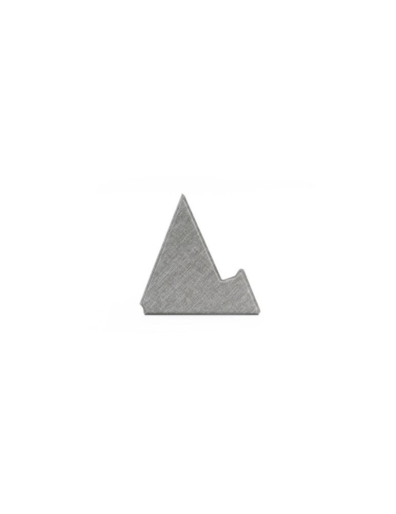 Support de téléphone publicitaire mini Ascend Brandcharger Matières : carton Couleurs : gris