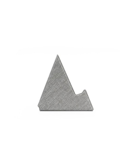 Support de téléphone publicitaire mini Ascend Brandcharger Matières : carton Couleurs : gris