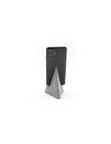 Support de téléphone publicitaire mini Ascend Brandcharger Matières : carton Couleurs : gris marquage laser ultra précis