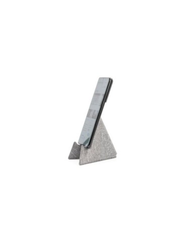 Support de téléphone publicitaire mini Ascend Brandcharger Matières : carton Couleurs : gris livraison express 24h 48h
