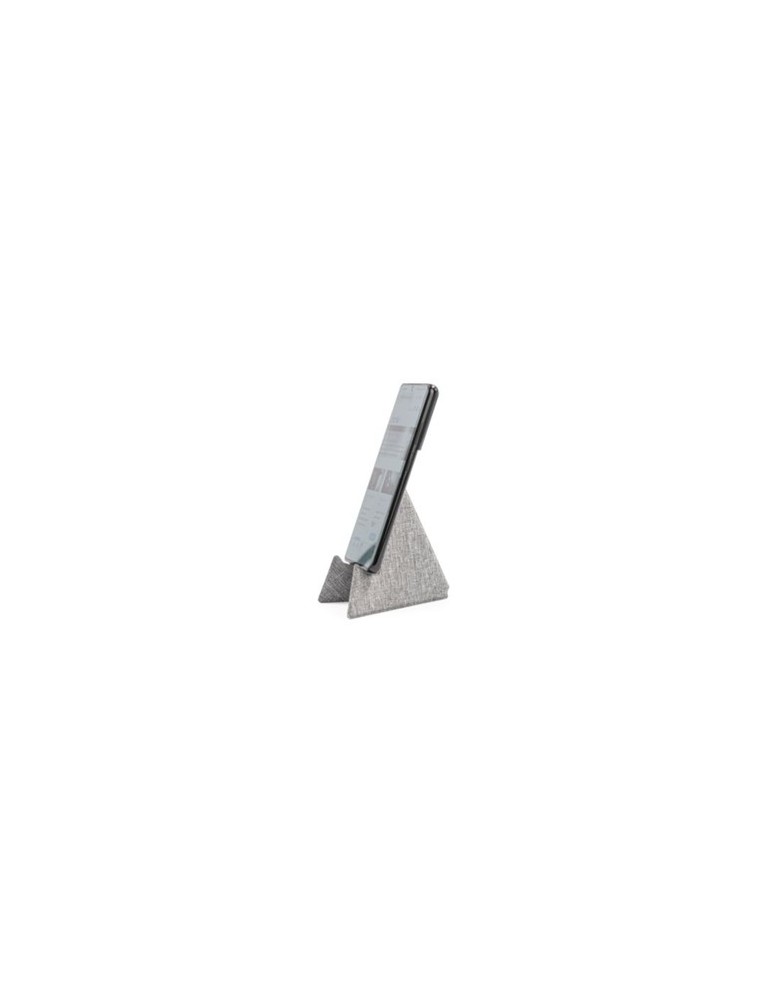 Support de téléphone publicitaire mini Ascend Brandcharger Matières : carton Couleurs : gris livraison express 24h 48h