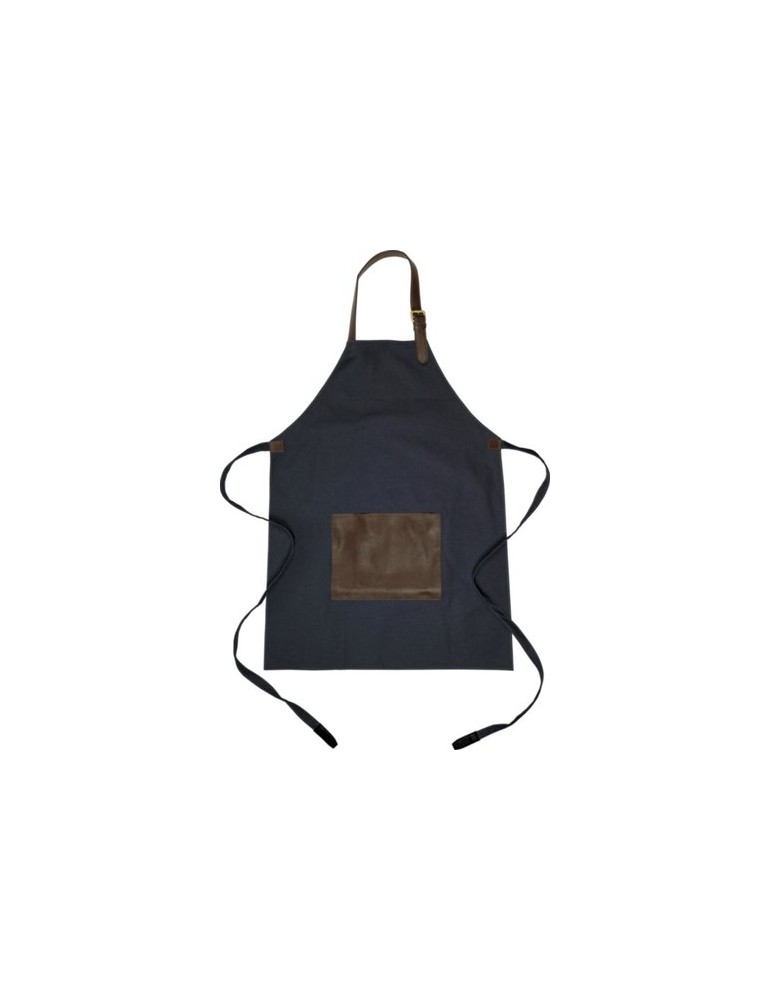 Tablier personnalisé en canvas 450 g/m2 Maria Matières : toile Couleurs : bleu