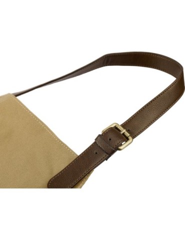 Tablier personnalisé en canvas 450 g/m2 Maria Matières : toile Couleurs : vert personnalisation sur mesure