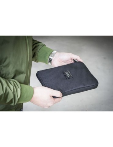 Portefeuille de voyage publicitaire  Brandcharger Rover Matières : polyester Couleurs : noir cadeau collaborateur premium