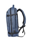 Sac à dos personnalisé en polyester rPET 300D pour ordinateur de 17'' Malcolm Matières : polyester Couleurs : beige marquage cou