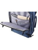 Sac à dos personnalisé en polyester rPET 300D pour ordinateur de 17'' Malcolm Matières : polyester Couleurs : bleu accessoire év