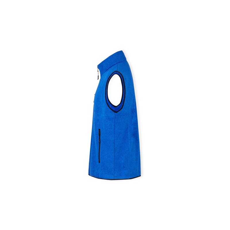Gilet Personnalisé Bicolore Confortable et Stylé Anderson pas cher Matières : polaire Taille textile : S Couleurs : bleu marine 