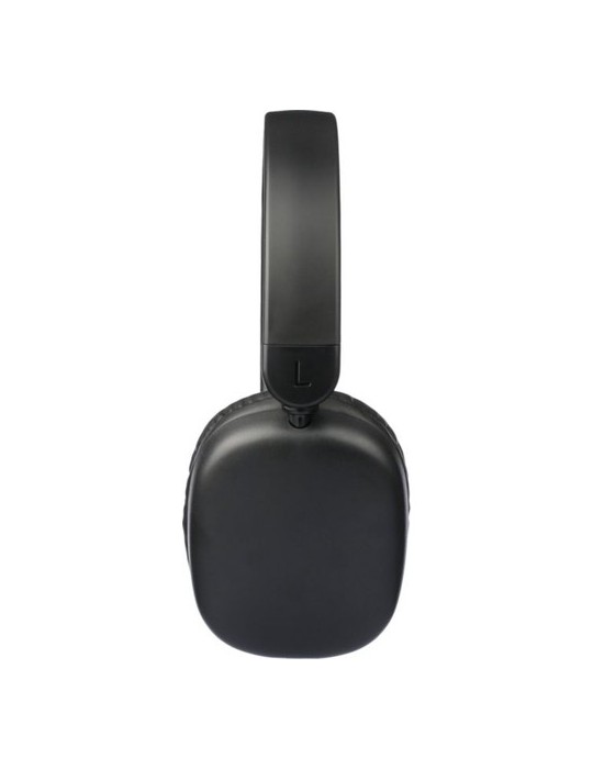Casque audio publicitaire en ABS - Janice Matières : ABS Couleurs : noir cadeau collaborateur premium